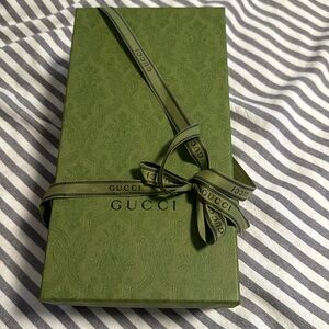 Brand new Gucci green box.